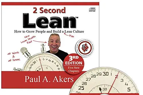 2 Second Lean book by Paul Aker